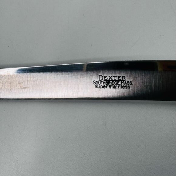 Vintage Dexter Super Stainless Kitchen Carving Set Southbridge Quality - Picture 3 of 6